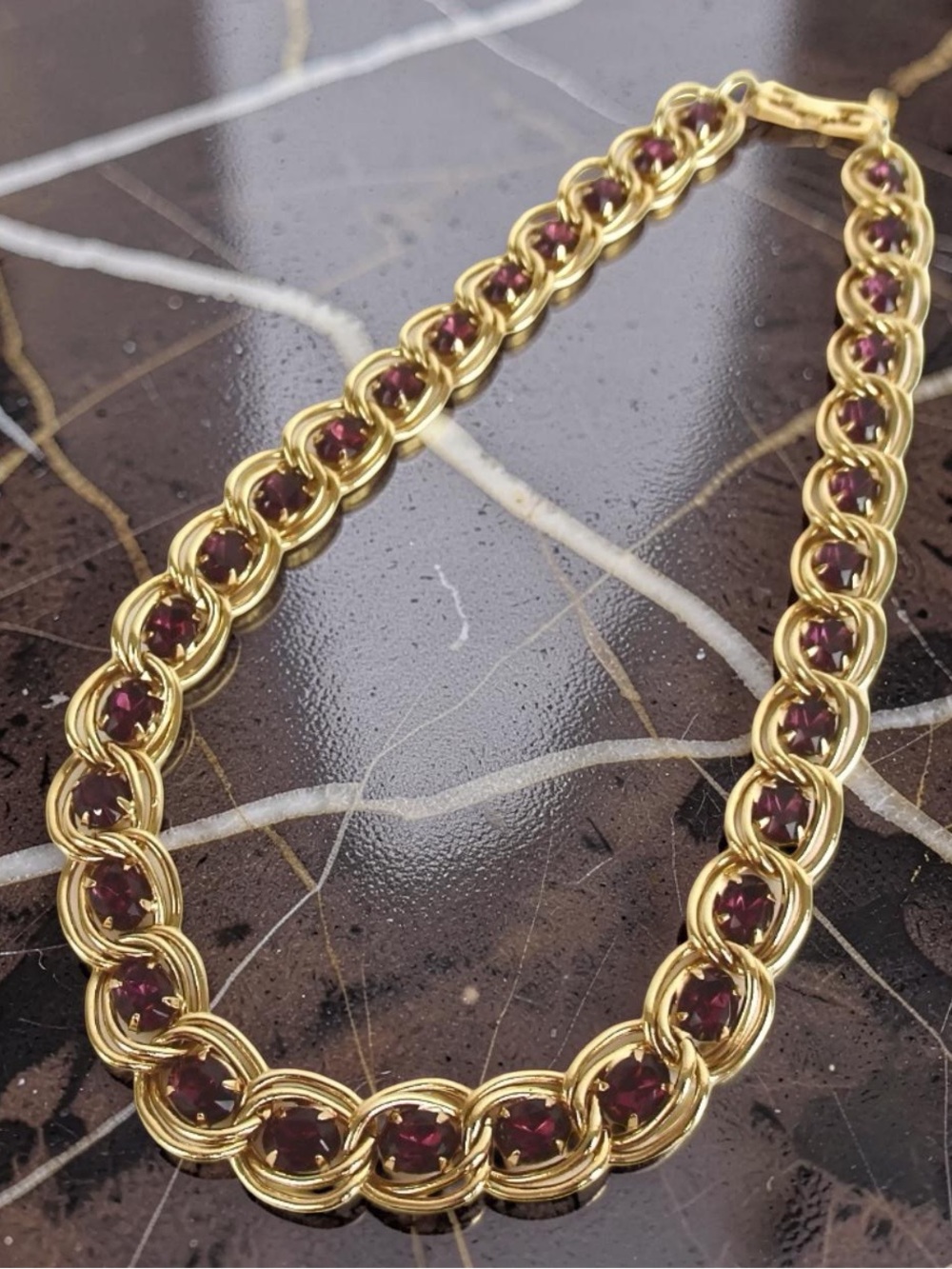 GIVENCHY Crystal Chain Link Necklace ✨🤩 - Picture 7 of 13
